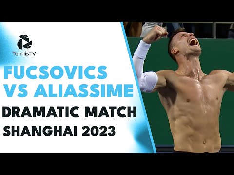 Marton Fucsovics vs Felix Auger-Aliassime DRAMATIC Match Highlights | Shanghai 2023