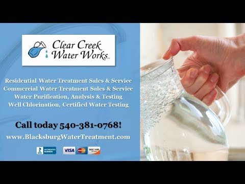 Clear Creek Water Works LLC | Christiansburg VA Commercial Water
Treatment Equipment