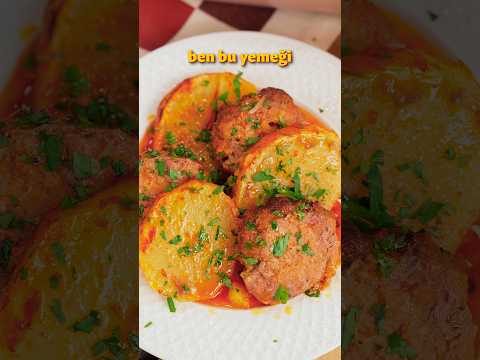 Mutlaka Deneyin 🤩 Köfteli Patates Dizme 😋🔥🥔 #yemekcom