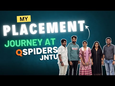 My Placement Journey At | Qspiders | KPHB