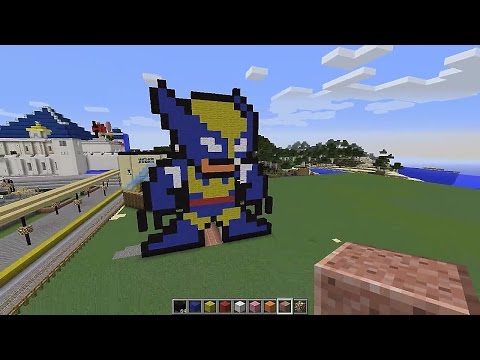 【minecraft】2Dの設計図もなしにレジャーランド造り　#7