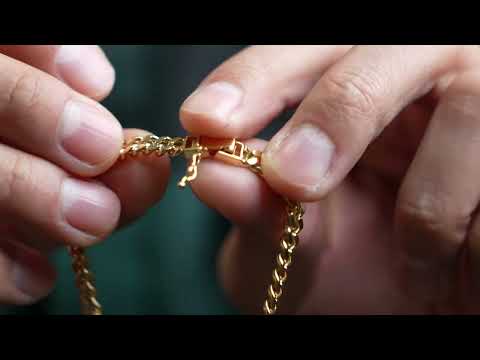 ゴールド喜平の付け方