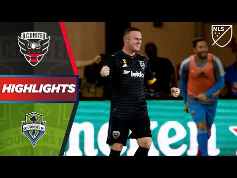 D.C. United vs. Seattle Sounders FC | Rooney Sets It Up! | HIGHLIGHTS D.C. United vs. Seattle Sounders FC | Rooney Sets It Up! | HIGHLIGHTS