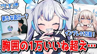 【 ツイ速 】軽い気持ちででかちちをTLに流したところ…1万いいね超えの大惨事に…！【 ツイリエル 】