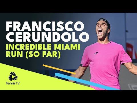 Francisco Cerundolo's Incredible Miami Run (So Far) | Miami 2022 Highlights