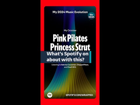 What is going on with Spotify's 2024 Wrapped? #wrapped2024 #spotify #news #itvnews