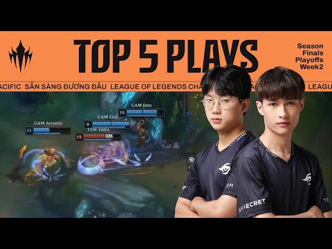 Playoffs Week 2 | TOP 5 Plays | LCP 2025 Season Finals