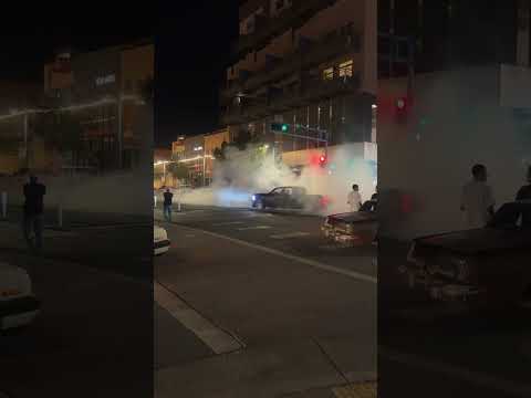 Downtown ABQ NM #regionalmexicano #albuquerque #downtown #lowrider #newmexico #burnout #viralshort
