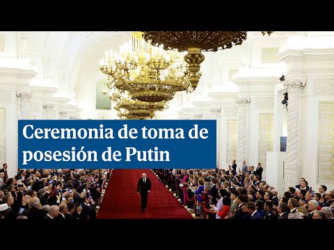 Ceremonia de toma de posesión de Putin
