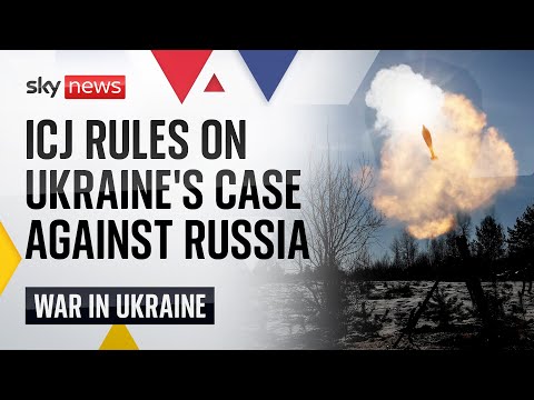 Watch live: ICJ rules on Ukraine's case against Russia