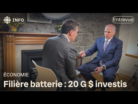 Hydro-Québec et Northvolt : Entrevue avec le ministre Pierre Fitzgibbon