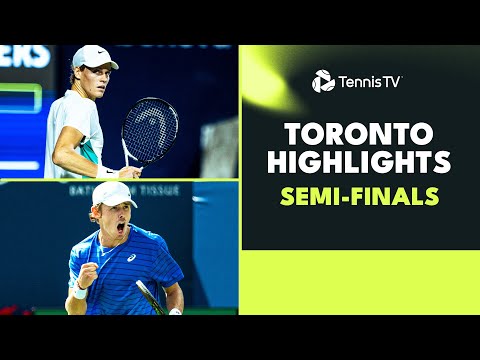 Sinner Faces Paul; De Minaur Plays Davidovich Fokina | Toronto 2023 Highlights Semi-Finals