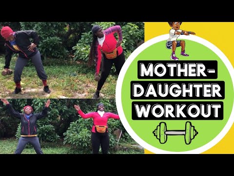 MOMMY AND ME! 😄|| Simple At Home Workout! (We Hope This Makes you Smile)