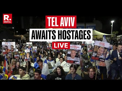 LIVE: Families Await Return Of Hostages At Hostage Square In Tel Aviv After Gaza Ceasefire Deal