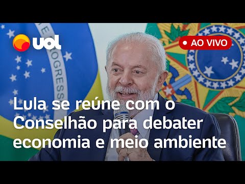 Lula discute economia, políticas públicas e crises climáticas em reunião do Conselhão; ao vivo