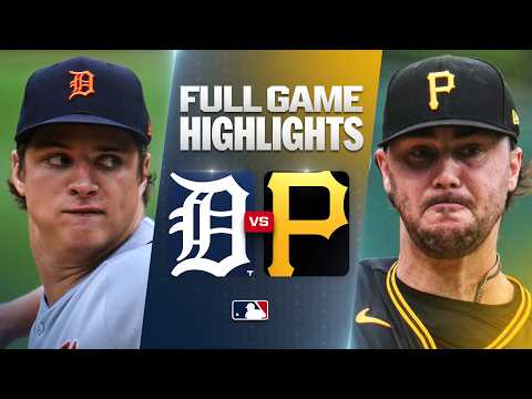 디트로이트 타이거스 vs 피츠버그 파이리츠: 공식 풀 경기 하이라이트 (8월 19) | 2026 MLB 시즌