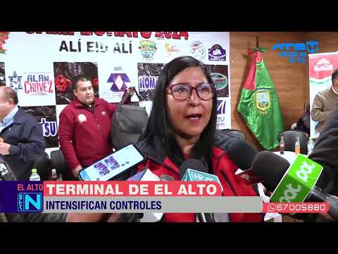 Terminal Metropolitana de El Alto incrementa sus usuarios por Semana Santa