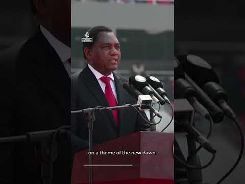 Hichilema sworn in for second term as Zambia’s president | AJ #shorts