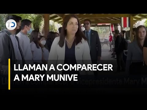 Diputados llaman a comparecer a vicepresidenta Mary Munive
