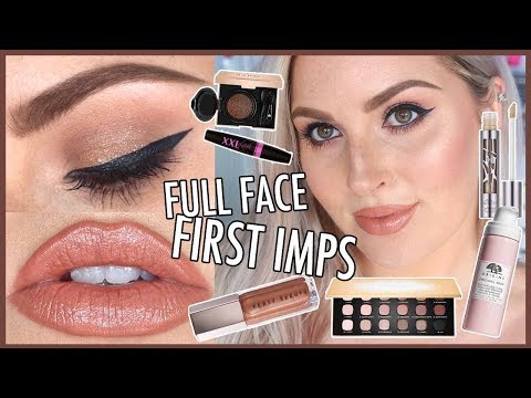 Full Face FIRST IMPRESSIONS ?? Chit Chat & "Natural" Skin ?