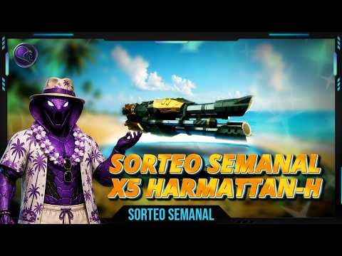 🟣 ¡SOLO 5 HARMATTAN-H! 🎁 SORTEO EN VIVO | War Robots |  #WRWinHarmattanH