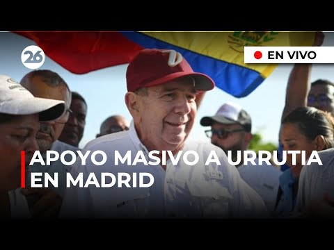 MADRID | Apoyo masivo a Edmundo González Urrutia