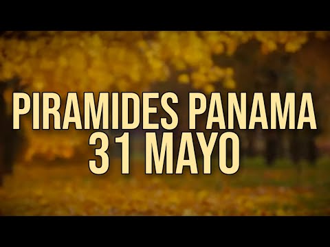 Pirámides de la suerte para el Miércoles 31 de Mayo 2023 Lotería de Panamá