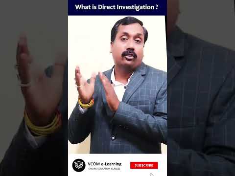 What is Direct Investigation? – #Shortsvideo- #businessstatistics  –  #gk #BishalSingh