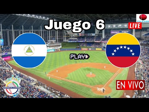 Nicaragua vs. Venezuela en vivo, donde ver, a que hora juega Nicaragua vs. Venezuela béisbol 2024