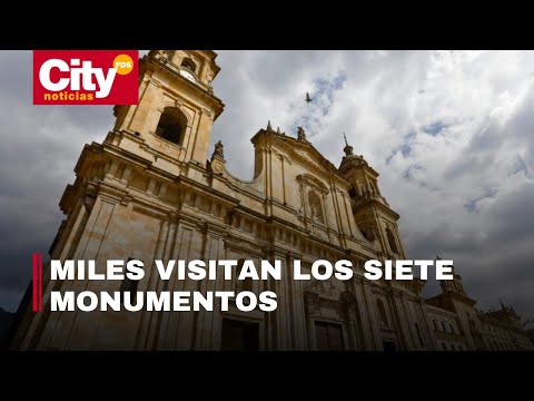 Capitalinos realizan recorrido religioso en Bogotá | CityTv