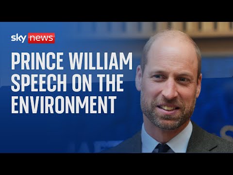 Watch live: Prince William's speech at Earthshot Prize Awards ceremony