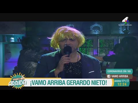 Vamo Arriba - Gerardo Nieto canta en vivo