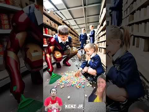 O marsmallow virou lama😩🥲 #funny #marvel #hulk #ironman #avengers #spiderman #sirenhead #comedy