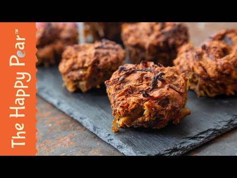 Onion Bhajis | OIL FREE & VEGAN