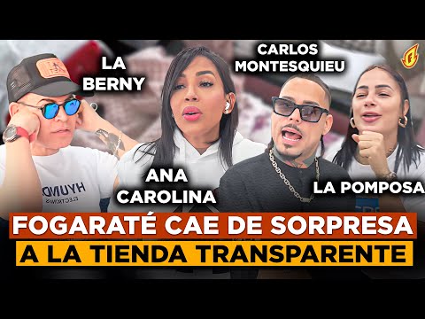 ANA CAROLINA, CARLOS MONTESQUIEU, LA POMPOSA Y LA BERNY REVELAN INTIMIDADES A FOGARATÉ RADIO