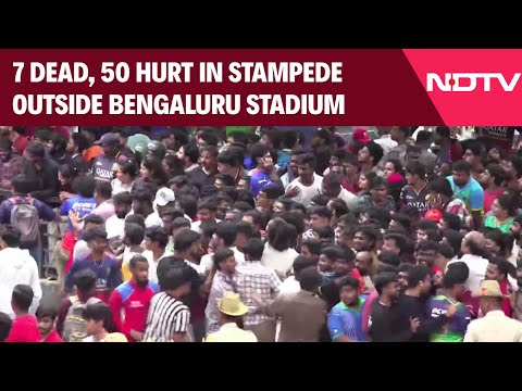 RCB Parade Stadium | 7 Dead, 50 Hurt In Stampede Outside Bengaluru Stadium Amid RCB Celebrations