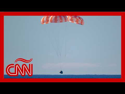 Resumen en video del regreso de la misión Artemis II a la Tierra