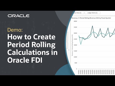 How to Create Period Rolling Calculations in Oracle FDI