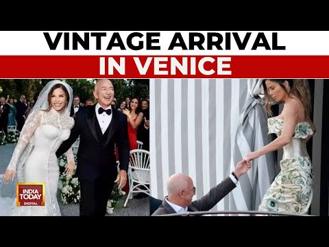 Jeff Bezos And Lauren Sanchez's Wedding Gala: A Fashion Extravaganza In Venice | India Today