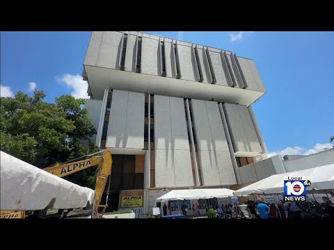 Demolition commences at Fort Lauderdale City Hall, time capsule unsealed