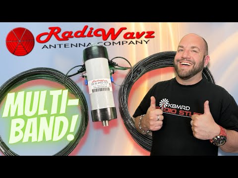RadioWavz DX 80 Pro Line OCFD Ham Radio Antenna