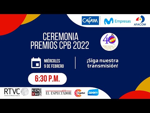 Ceremonia Premios CPB 2022: el premio de periodistas para periodistas | El Espectador