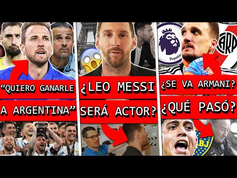 EUROPEOS hablan de ARGENTINA ¿Bien o Mal?+ MESSI será ACTOR?+ ARMANI se va de RIVER?+ BOCA fue VIRAL