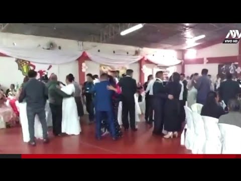 Seis parejas se casaron al interior del penal de Huancayo y lo celebraron al estilo Wanka