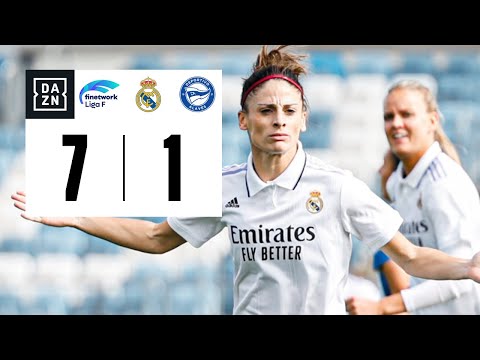 Real Madrid CF vs Deportivo Alavés (7-1) | Resumen y goles | Highlights Liga F