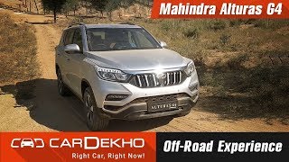 2018 Mahindra Alturas G4 Off-road experience | CarDekho.com
