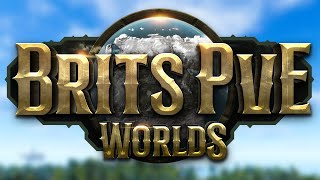 YouTube thumbnail for Brit's video titled 'Brits 2x PvE Worlds | $60,000 Rust Server - Launch Trailer'