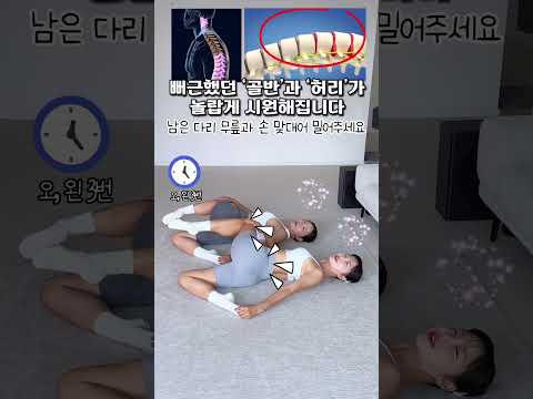 극락스트레칭! 눈물나게 시원합니다..😭 #흥둥이 #홈트추천 극락스트레칭! 눈물나게 시원합니다..😭 #흥둥이 #홈트추천