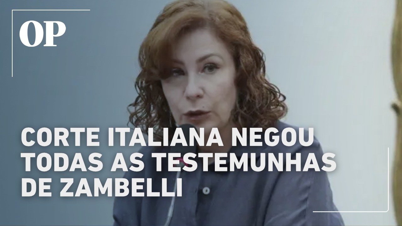 Corte italiana negou testemunhas de Zambelli, diz defesa em processo de extradição