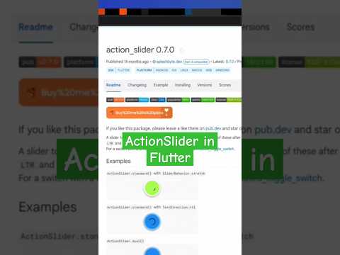 Action Slider in Flutter is Easy ✅️